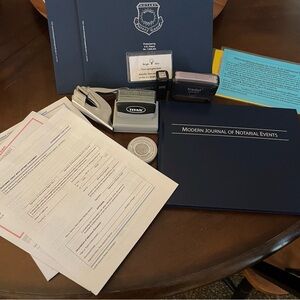 Notarial Journal & Accessories California